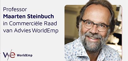 Maarten Steinbuch treedt toe tot Raad van Advies WorldEmp